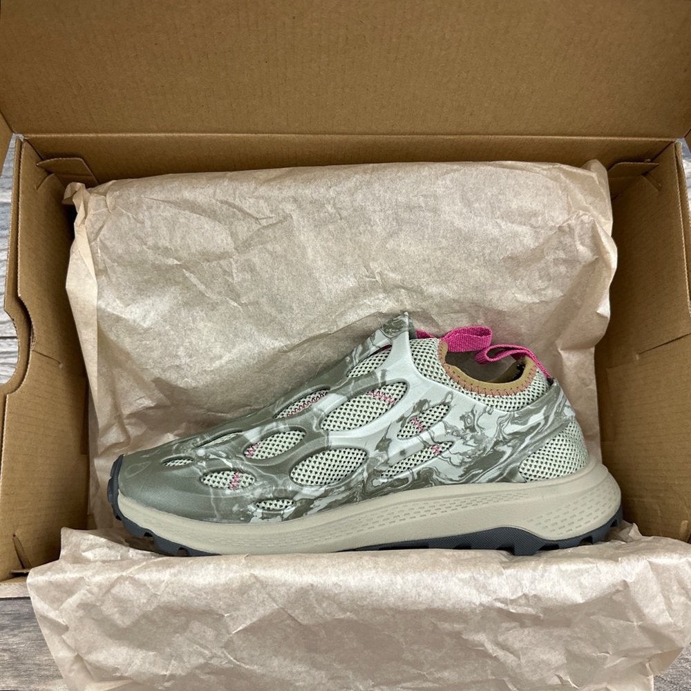 NIB Merrell Hydro Runner Water Trail Hiking Shoes Sneaker Lichen - Picture 11 of 14